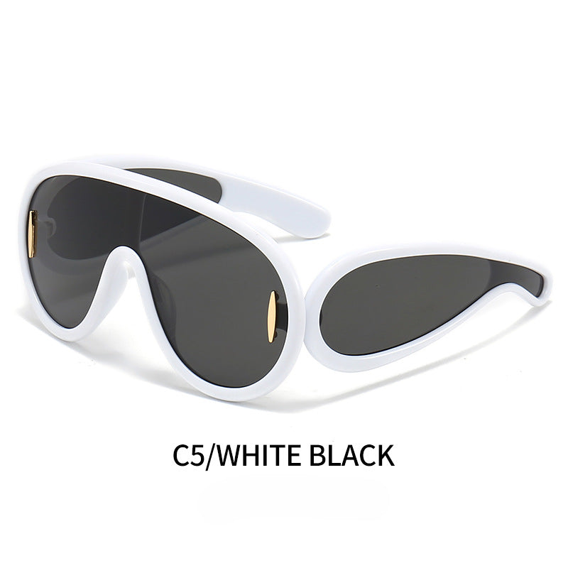 Wholesale Siamese Large Frame PC Sunglasses